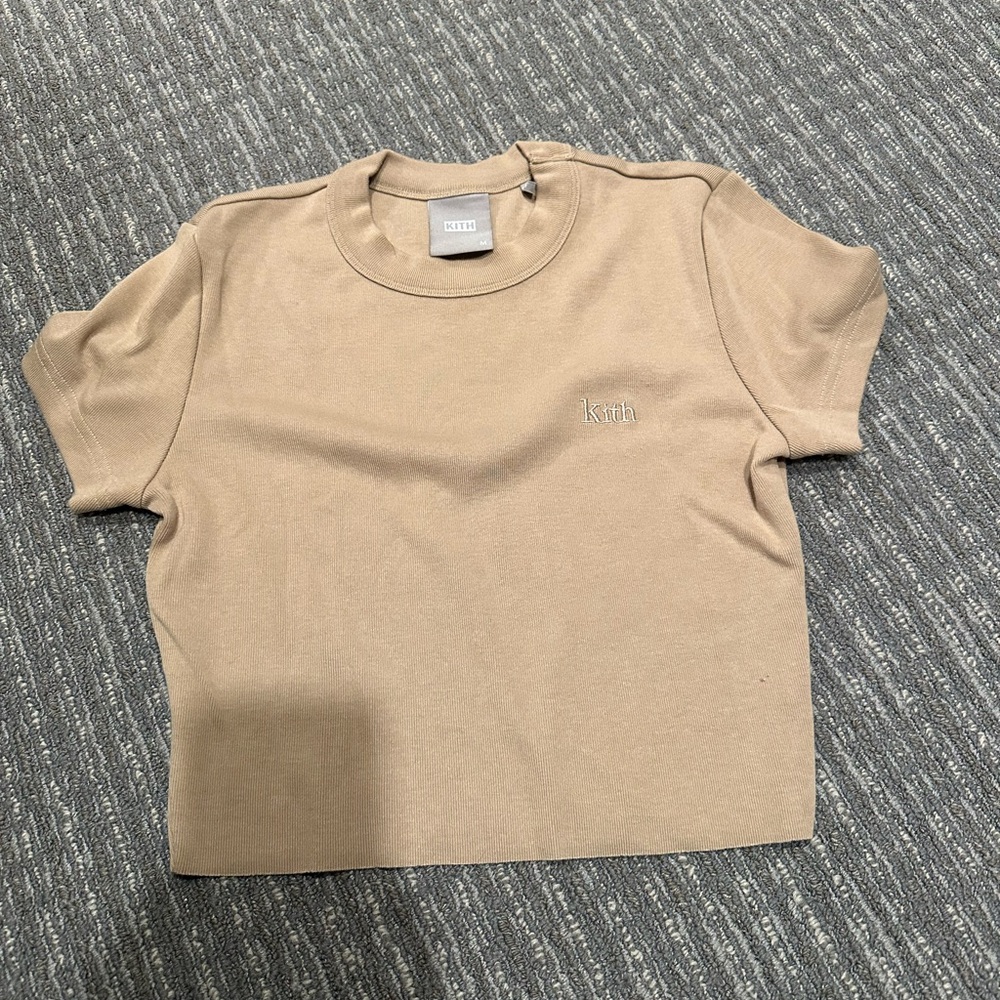 Kith Tan Crop Top